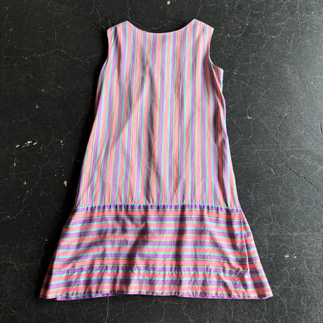60’S STRIPE DRESS [S-4638]