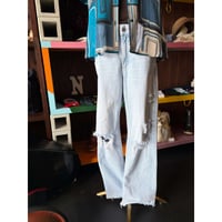 DAMAGE DENIM PANTS [S-4764]