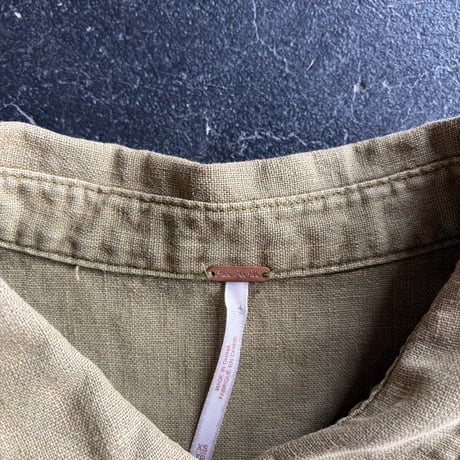 LINEN×COTTON SHIRT [S-4587]