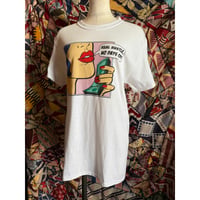 COMIC PRINT COTTON TEE [S-4462]