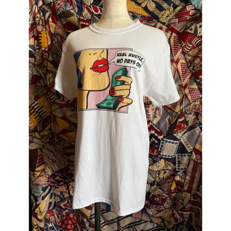 COMIC PRINT COTTON TEE [S-4462]