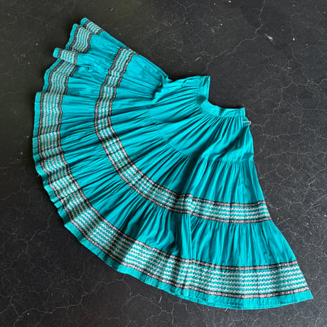 60’S MEXICAN TIERED SKIRT [S-4657]