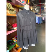 COTTON TIERED SHIRT [S-4873]