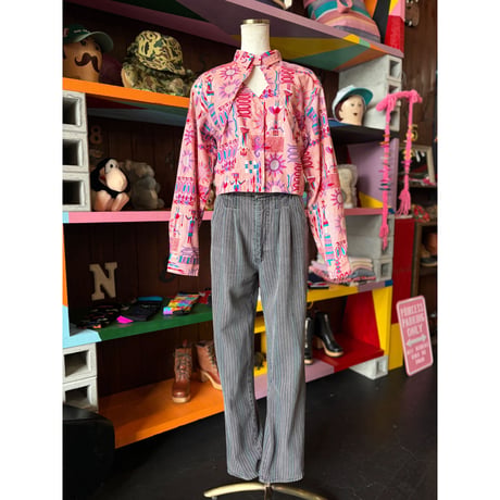 90'S "Wrangler" WESTERN SHIRT [S-4952]