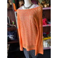 MESH OVER KNIT [S-4739]