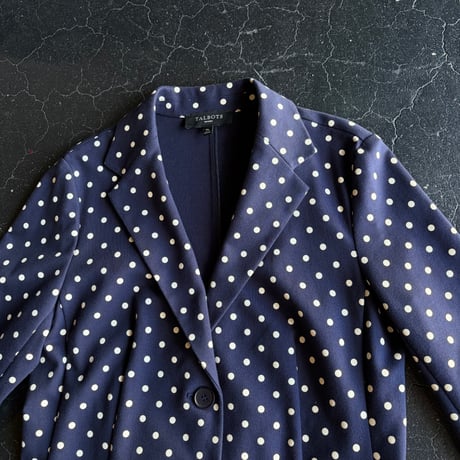DOT TAILORED JACKET [S-4926]