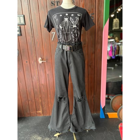 FLARE DENIM PANTS [S-4510]
