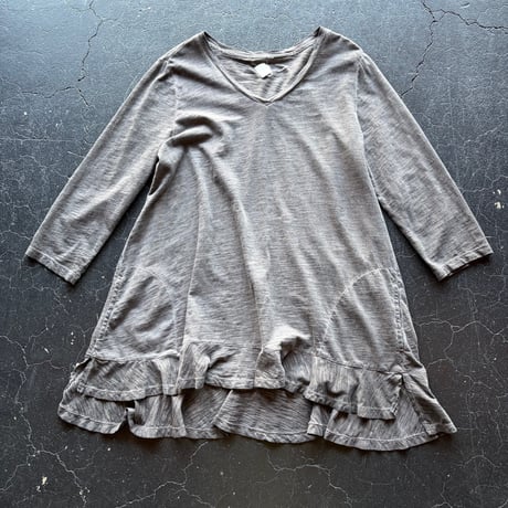 COTTON TUNIC TOPS [S-4607]