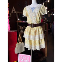 FLOWER×LACE DRESS [S-4563]