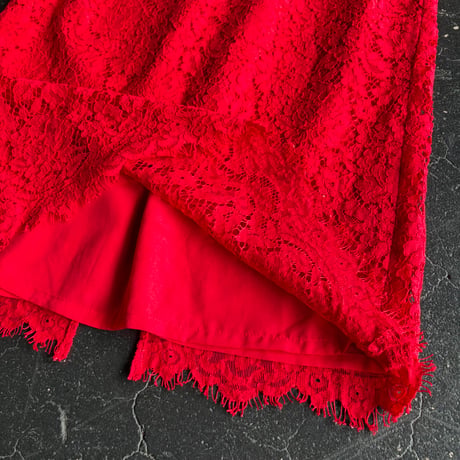 LACE RIBBON SKIRT [S-4726]