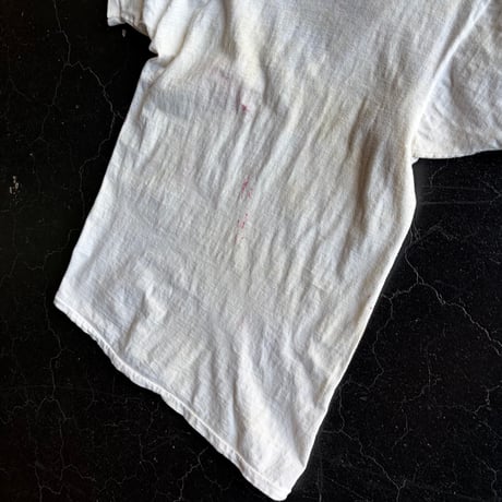 70'S FRUIT OF THE LOOM PAINT COTTON TEE [S-4479]