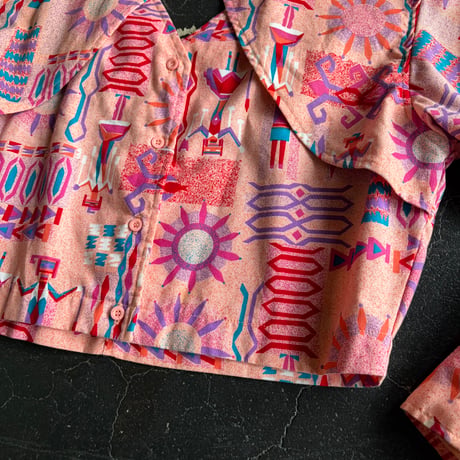 90'S "Wrangler" WESTERN SHIRT [S-4952]