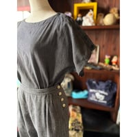 80’S STRIPE COTTON SHIRT [S-4642]