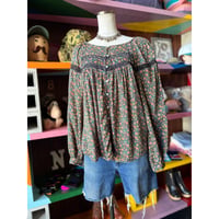 FLOWER BLOUSE [S-5051]