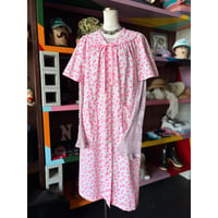 80’S FLOWER GOWN DRESS [S-3914]