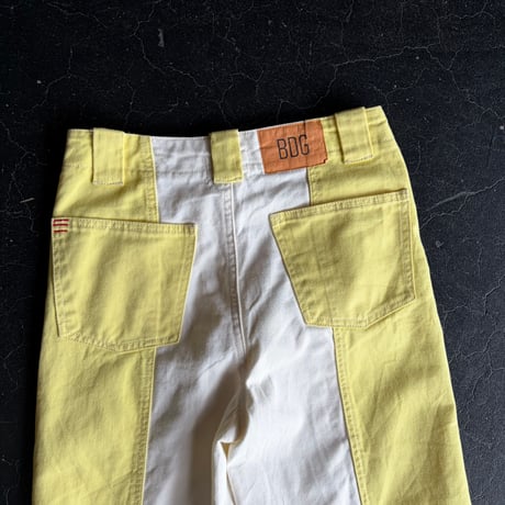 2TONE COLOR DENIM PANTS [S-4601]