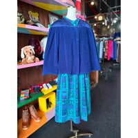 70’S QUILT×VELOUR JACKET [S-2524]