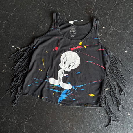 TEWWTY FRINGE TANKTOP [S-4447]