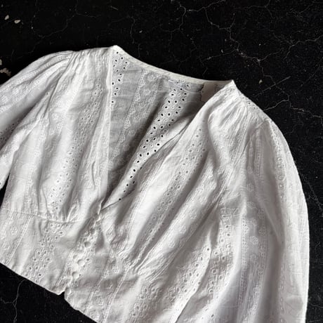 SHORT LACE BLOUSE [S-4773]