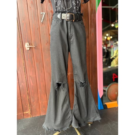 FLARE DENIM PANTS [S-4510]
