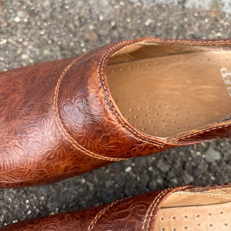 Dansko FLOWER LEATHER SABOT 24.0-24.5cm [S-4503]