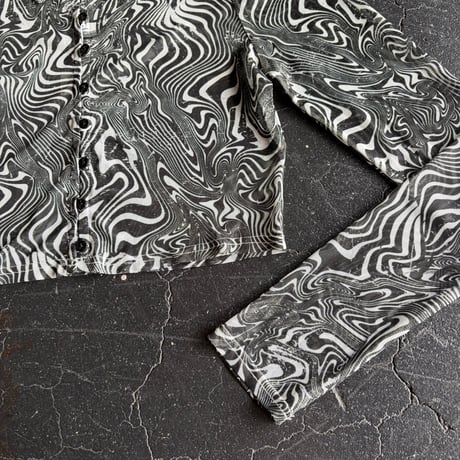 PSYCHEDELIC MESH SHIRT [S-4846]