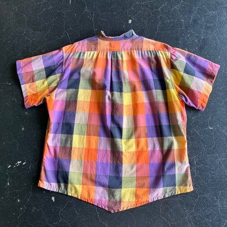60’S COTTON PULLOVER S/S SHIRT [S-6689]