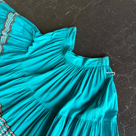 60’S MEXICAN TIERED SKIRT [S-4657]