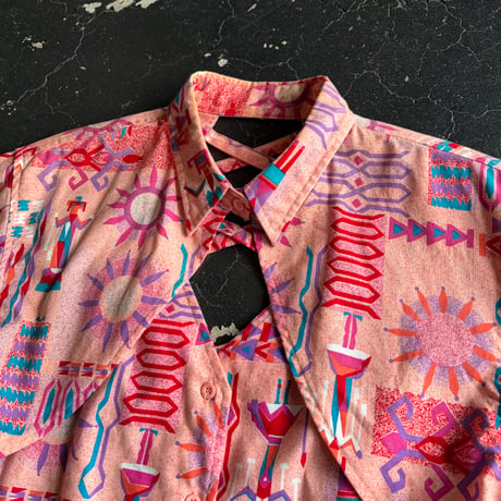 90'S "Wrangler" WESTERN SHIRT [S-4952]