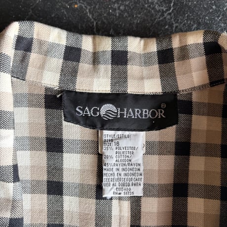CHECK OVER JACKET [S-4559]