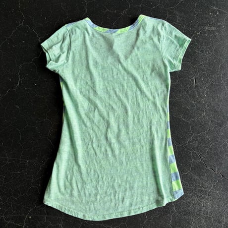 BORDER DESIGN COTTON TEE [S-4431]