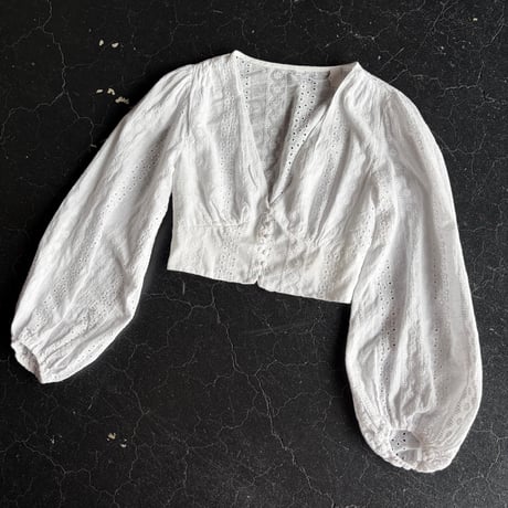 SHORT LACE BLOUSE [S-4773]