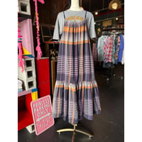 CHECK COTTON CAMI DRESS [S-4583]