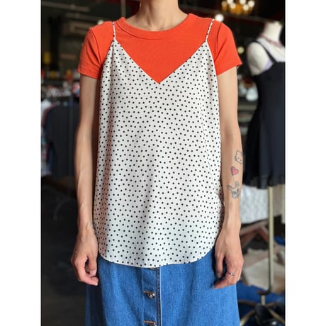DOT CAMISOLE [S-4434]