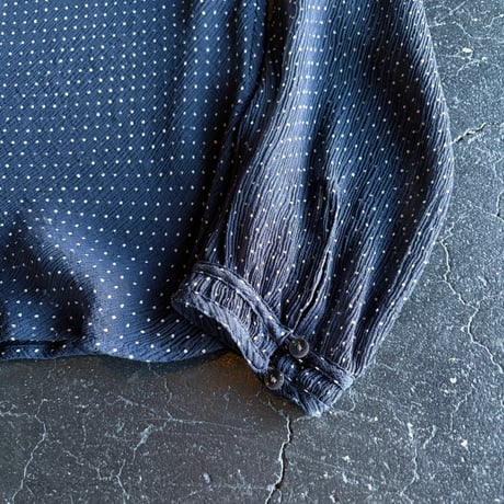 DOT SHEER BLOUSE [S-4925]