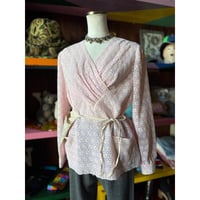 LACE DESIGN BLOUSE [S-5085]