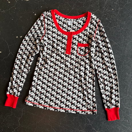 HENRY NECK DOG TOPS [S-4931]