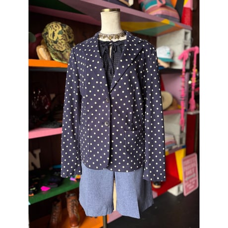 DOT TAILORED JACKET [S-4926]