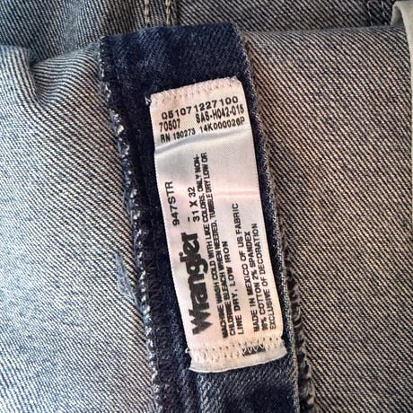 "Wrangler"DENIM SHORT PANTS [S-4570]