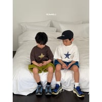 【即納 / 130サイズ】 star t shirt (2color)