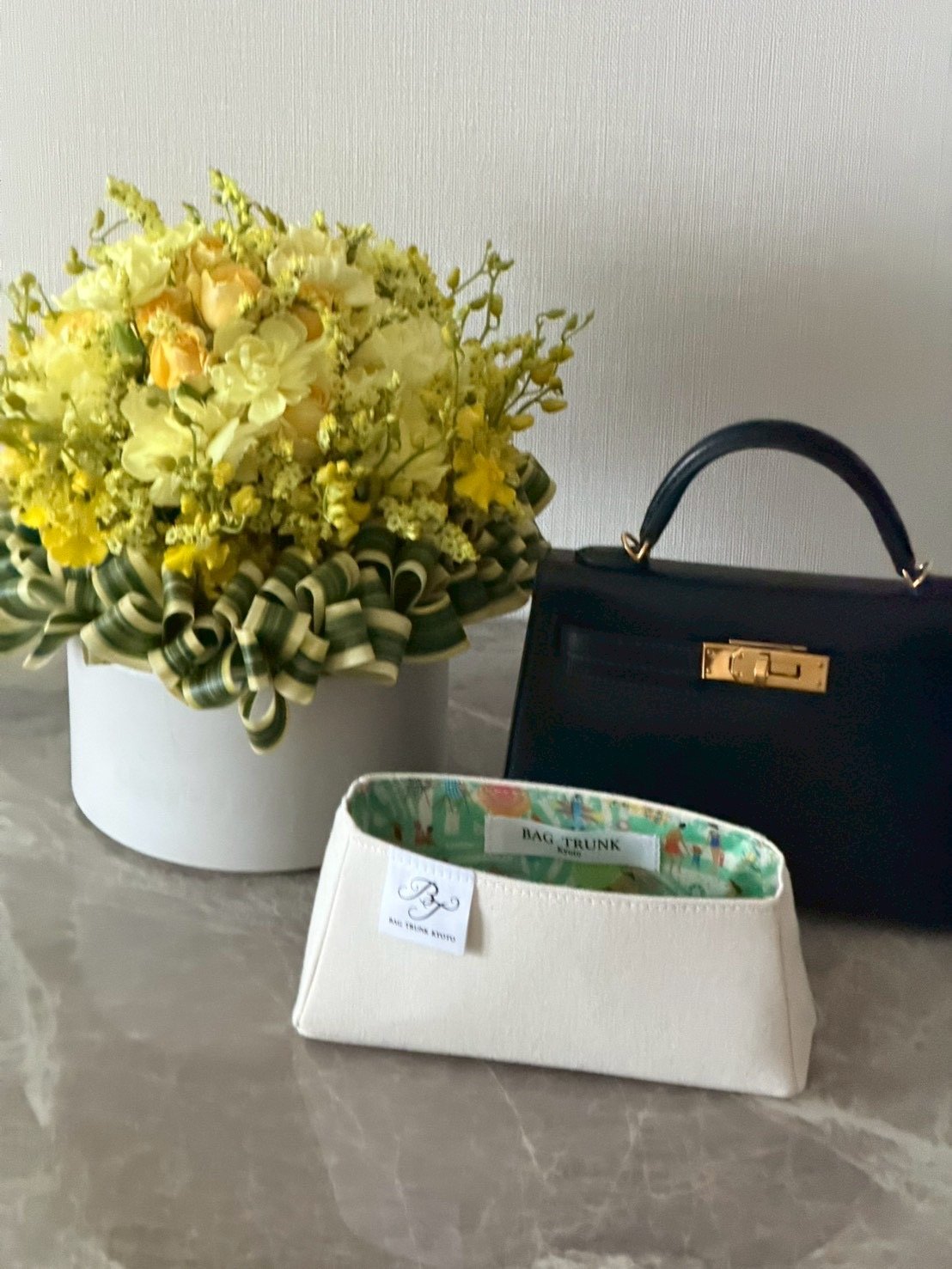 バッグ バッグトランク BAG TRUNK バッグインバッグ エルメス ケリー32用
