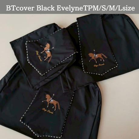 BT cover Black　EvelyneTPM/S /M/L　サイズ