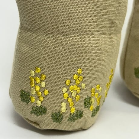 刺繍ねこのオーナメント