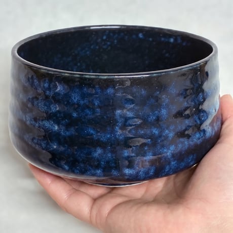 Lapis lazuli Matcha Bowl / ルリ結晶 抹茶碗