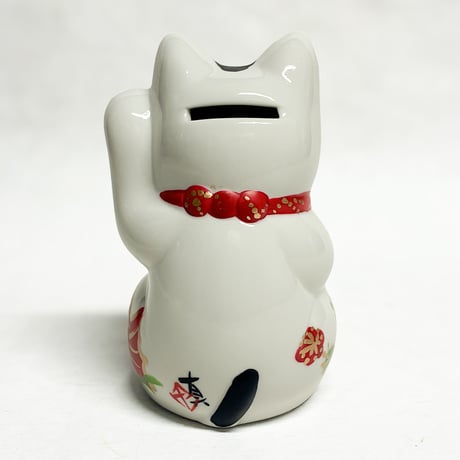 Hand-Painted Japanese Lucky Cat （M）  / 八木作 招き猫鯛（中）