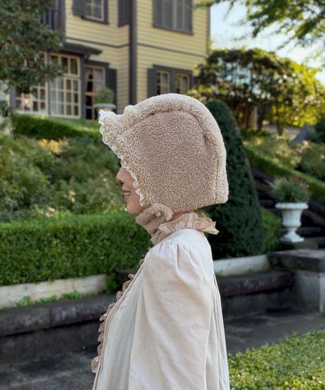 ※数量限定※【yukiemon】CURLY EARFLAP HAT