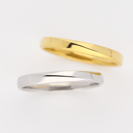 ワンラインでシンプルな結婚指輪  Motif（モティーフ）｜2.6mm幅｜プラチナ950｜Artisan Works
