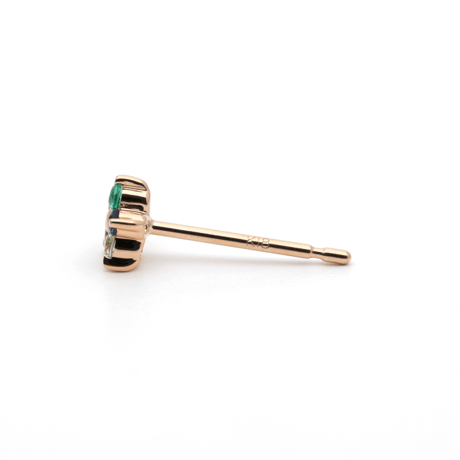 大切な絆を誕生石で紡ぐピアス【5石-選べる誕生石】｜K18PG｜Family Pierce Penta（ファミリーピアス・ペンタ）｜Artisan Works