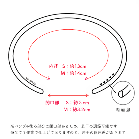 ファミリーバングル（Plat Eclat-プラット・エクラ）|大切な絆を誕生石で紡ぐ指輪【5石-選べる誕生石】｜【選べるサイズ】｜シルバー925｜Artisan Works
