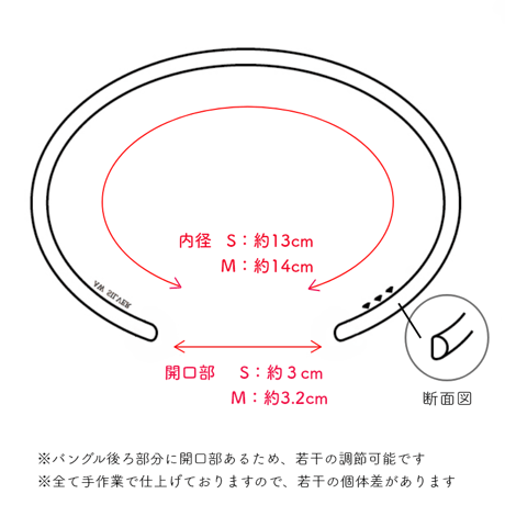 ファミリーバングル（Bague Eclat-バーグ エクラ）|大切な絆を誕生石で紡ぐ指輪【3石-選べる誕生石】｜【選べるサイズ】｜シルバー925｜Artisan Works